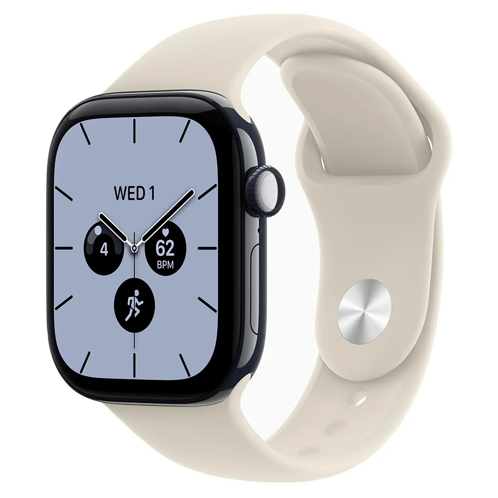 Apple Watch Series 12, 42 mm, Night Blue Ceramic GPS+Cellular Sand Sport Band M/L
